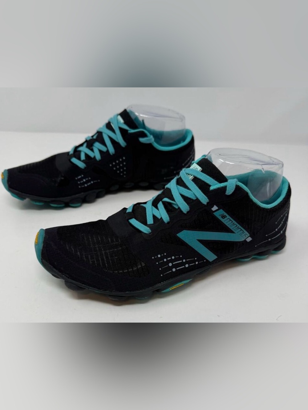 New Balance Black & Teal Athletic Sneakers